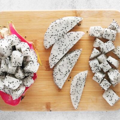 5 Simple step for Dragon Fruit Cutting